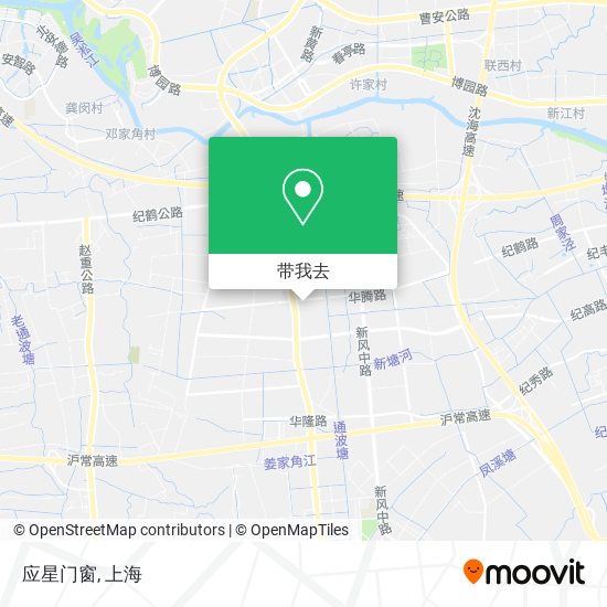 应星门窗地图