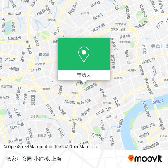 徐家汇公园-小红楼地图
