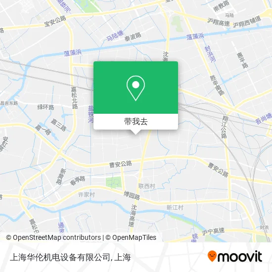 上海华伦机电设备有限公司地图