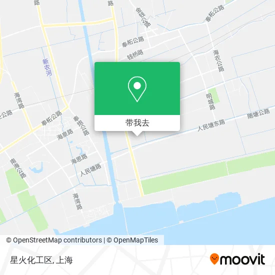 星火化工区地图