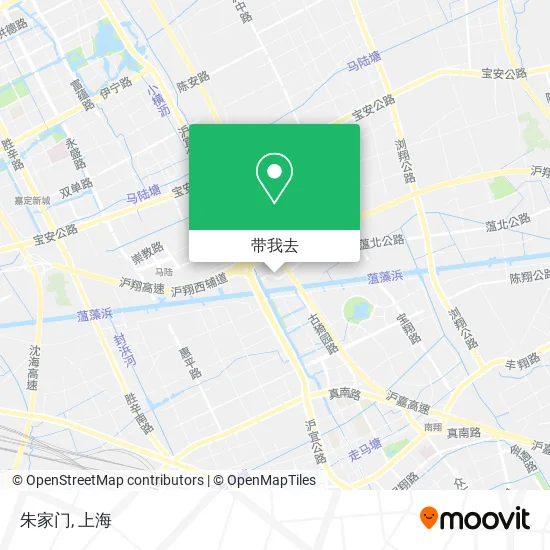 朱家门地图