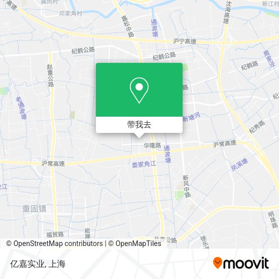 亿嘉实业地图