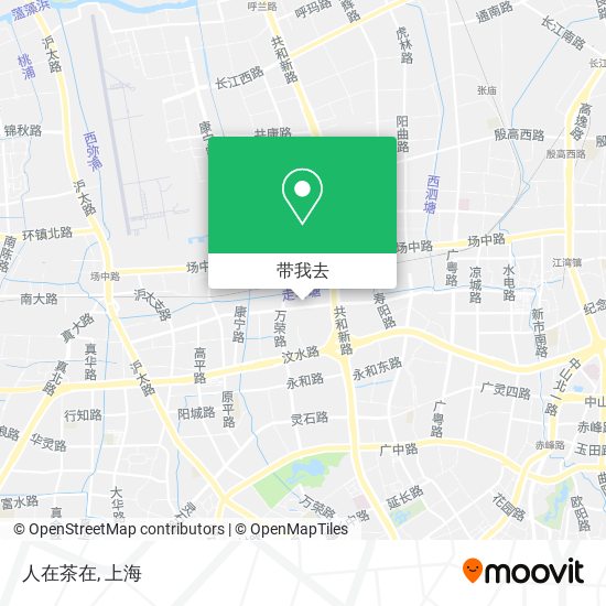 人在茶在地图