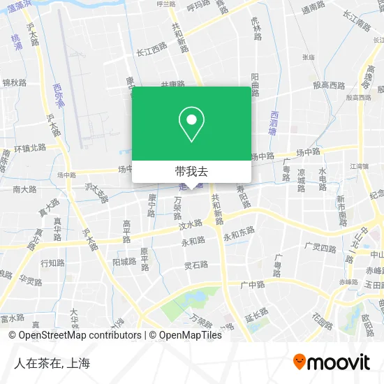 人在茶在地图