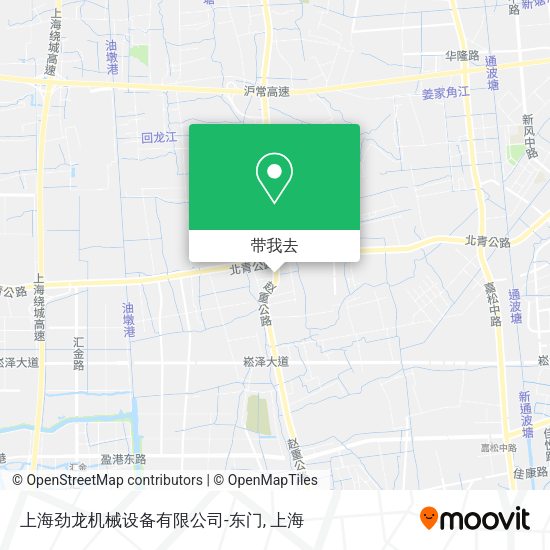 上海劲龙机械设备有限公司-东门地图