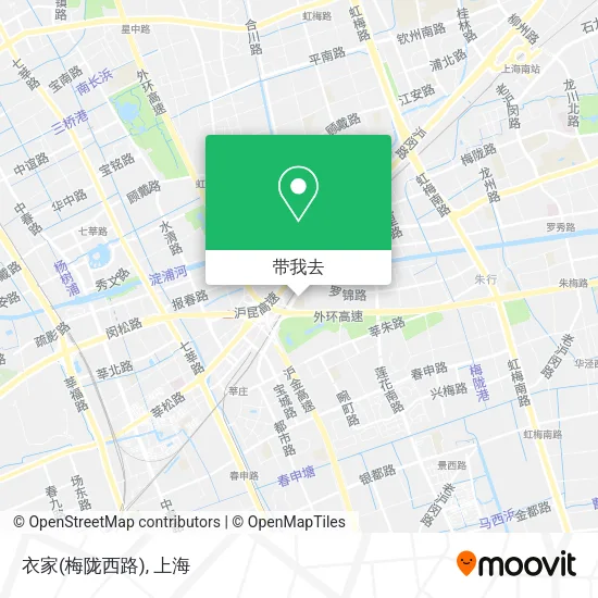 衣家(梅陇西路)地图
