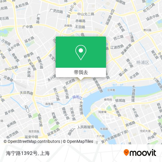 海宁路1392号地图