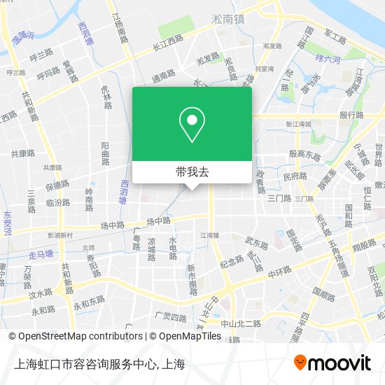 上海虹口市容咨询服务中心地图