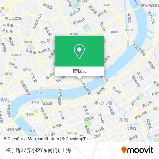 福宁路27弄小区(东南门)地图