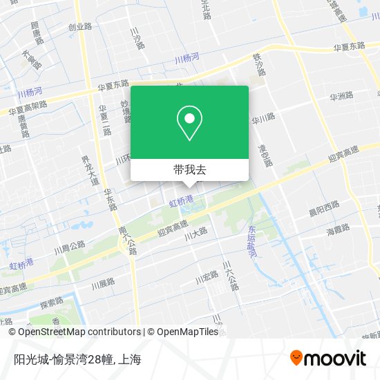 阳光城-愉景湾28幢地图