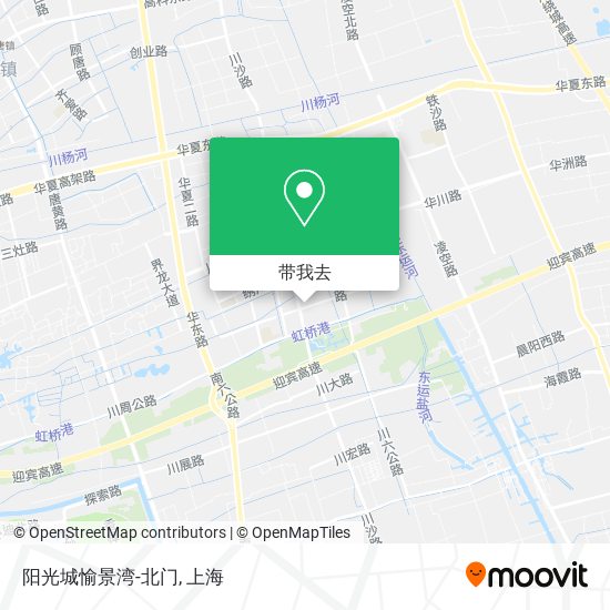阳光城愉景湾-北门地图