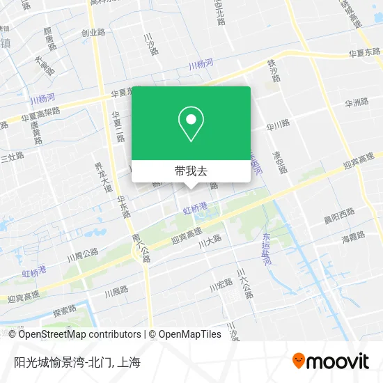 阳光城愉景湾-北门地图