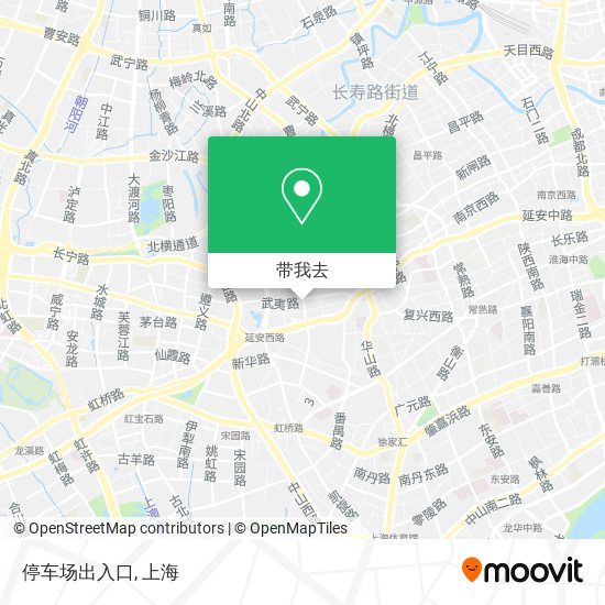 停车场出入口地图
