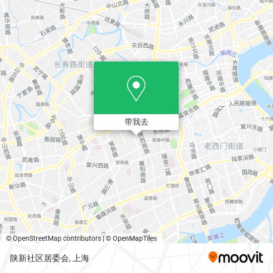 陕新社区居委会地图