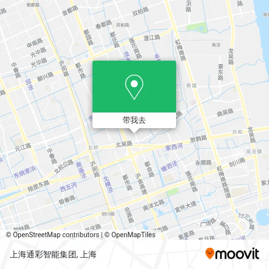 上海通彩智能集团地图