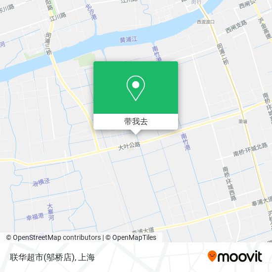 联华超市(邬桥店)地图
