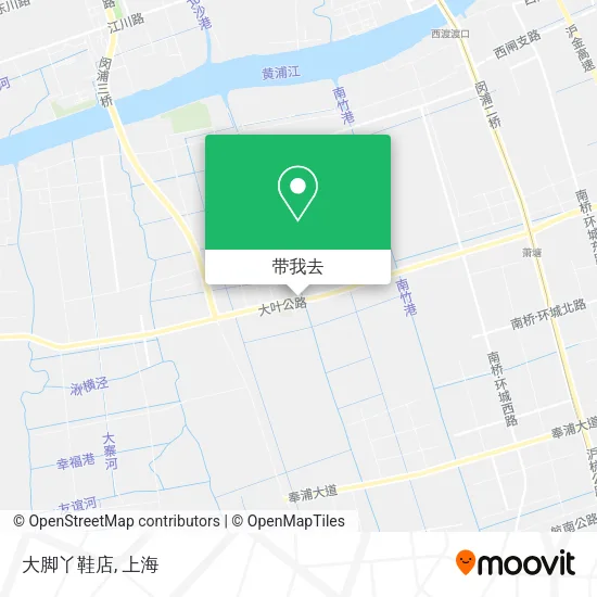 大脚丫鞋店地图