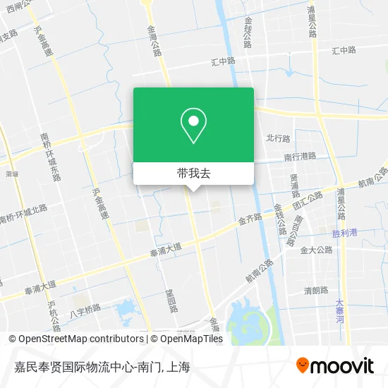嘉民奉贤国际物流中心-南门地图