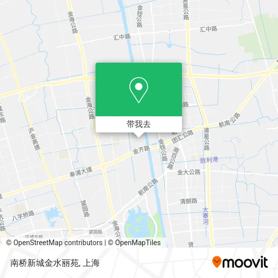 南桥新城金水丽苑地图