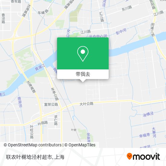 联农叶榭埝泾村超市地图