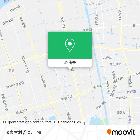 屠家村村委会地图