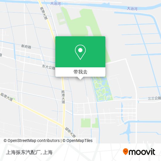 上海振东汽配厂地图