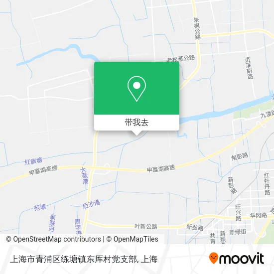 上海市青浦区练塘镇东厍村党支部地图
