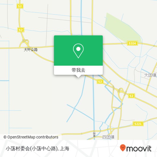 小荡村委会(小荡中心路)地图