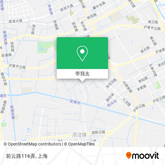 前云路116弄地图