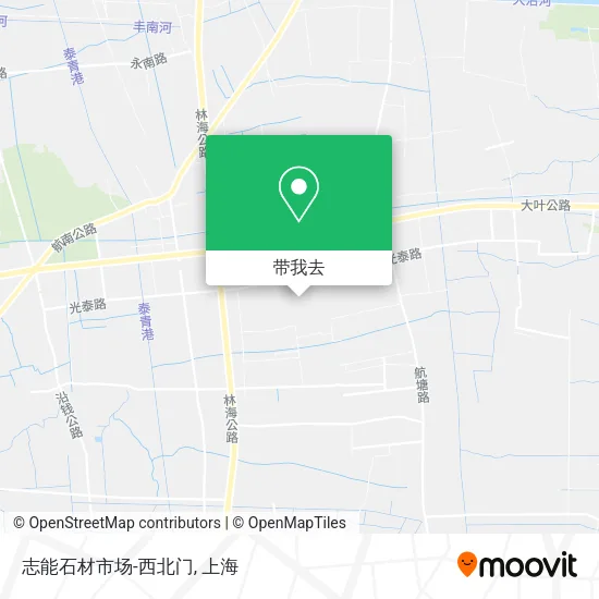 志能石材市场-西北门地图