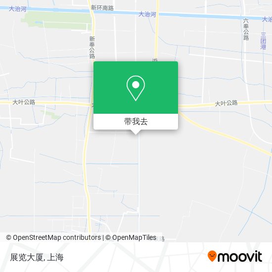 展览大厦地图