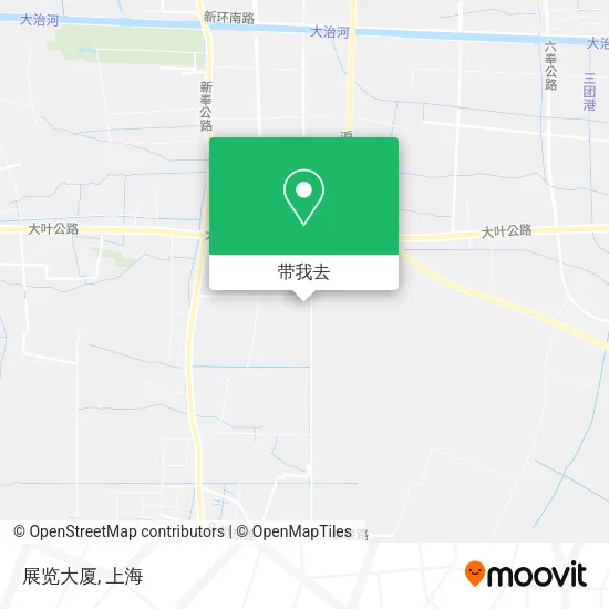 展览大厦地图