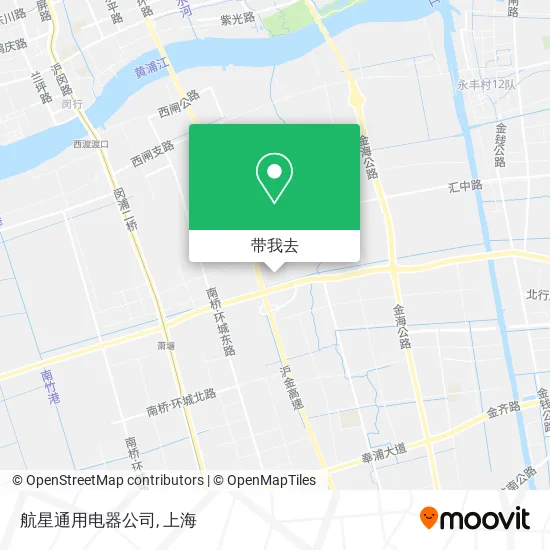 航星通用电器公司地图