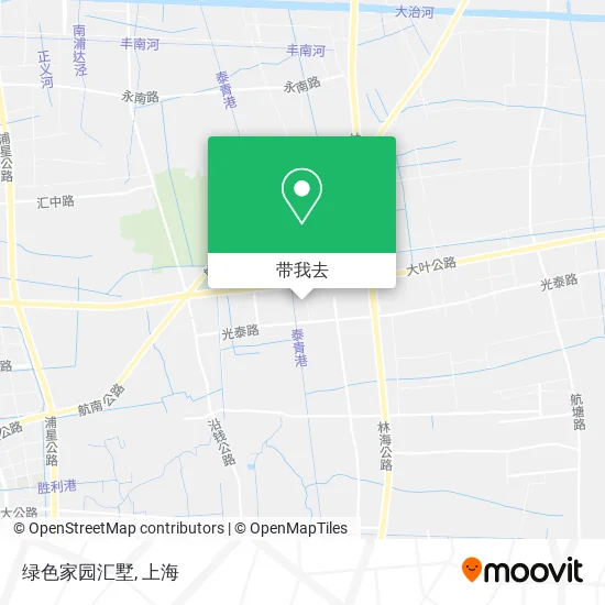 绿色家园汇墅地图