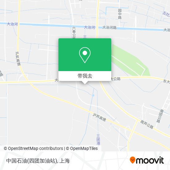 中国石油(四团加油站)地图