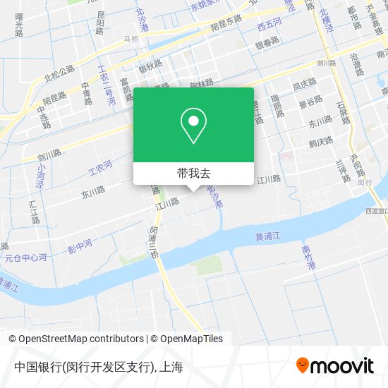 中国银行(闵行开发区支行)地图
