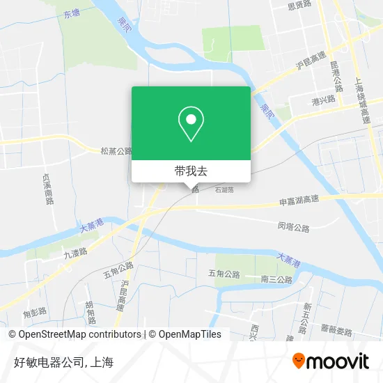 好敏电器公司地图