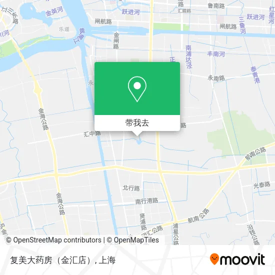 复美大药房（金汇店）地图