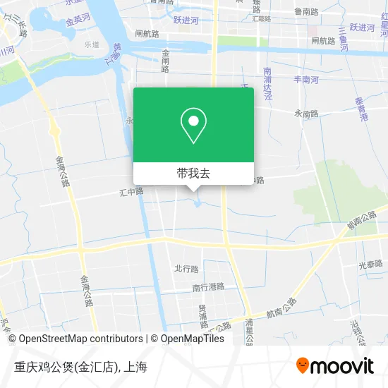 重庆鸡公煲(金汇店)地图