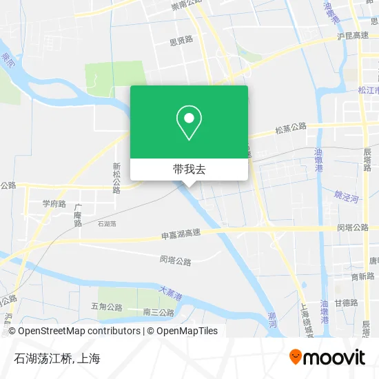 石湖荡江桥地图