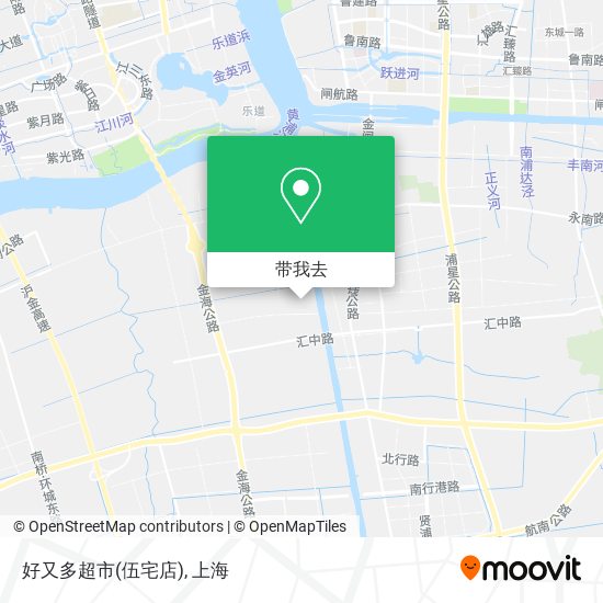 好又多超市(伍宅店)地图