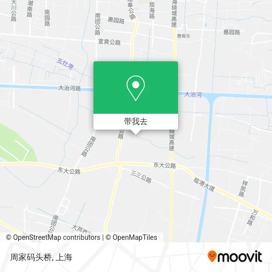 周家码头桥地图