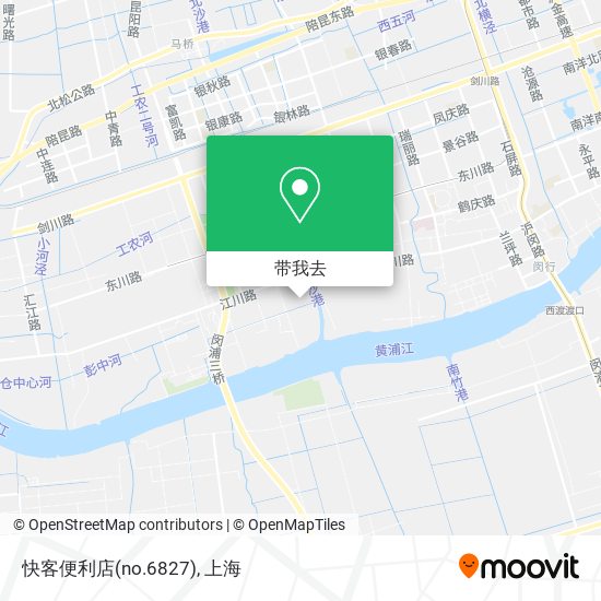 快客便利店(no.6827)地图