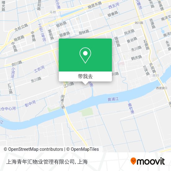上海青年汇物业管理有限公司地图