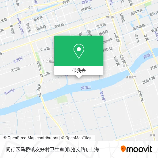闵行区马桥镇友好村卫生室(临沧支路)地图