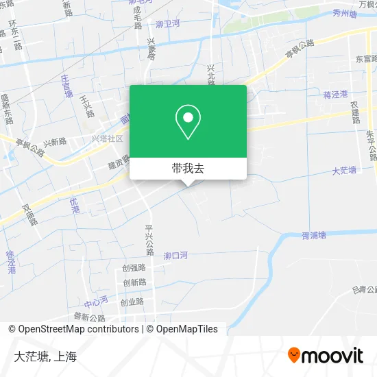 大茫塘地图