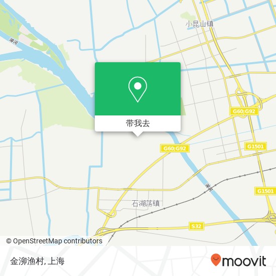 金泖渔村地图