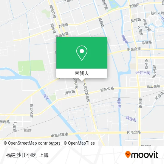 福建沙县小吃地图