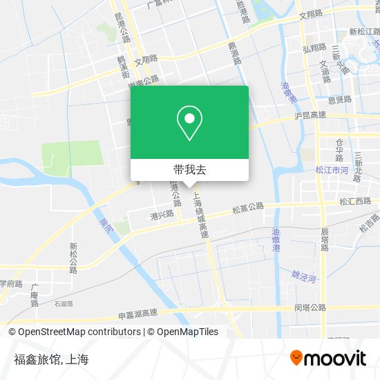 福鑫旅馆地图