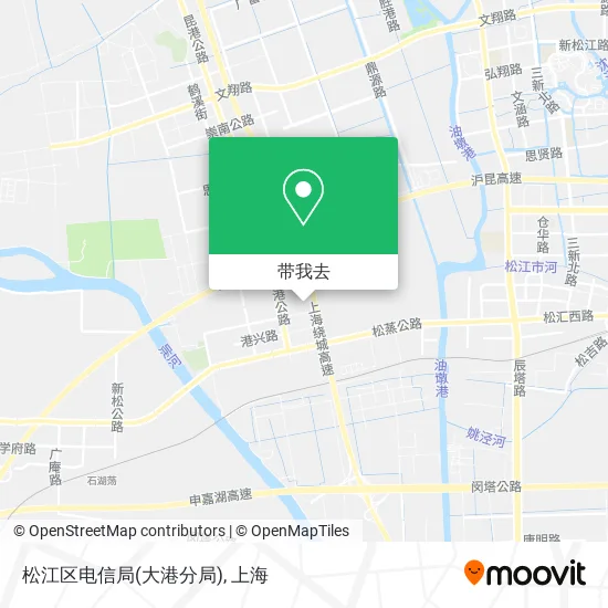 松江区电信局(大港分局)地图
